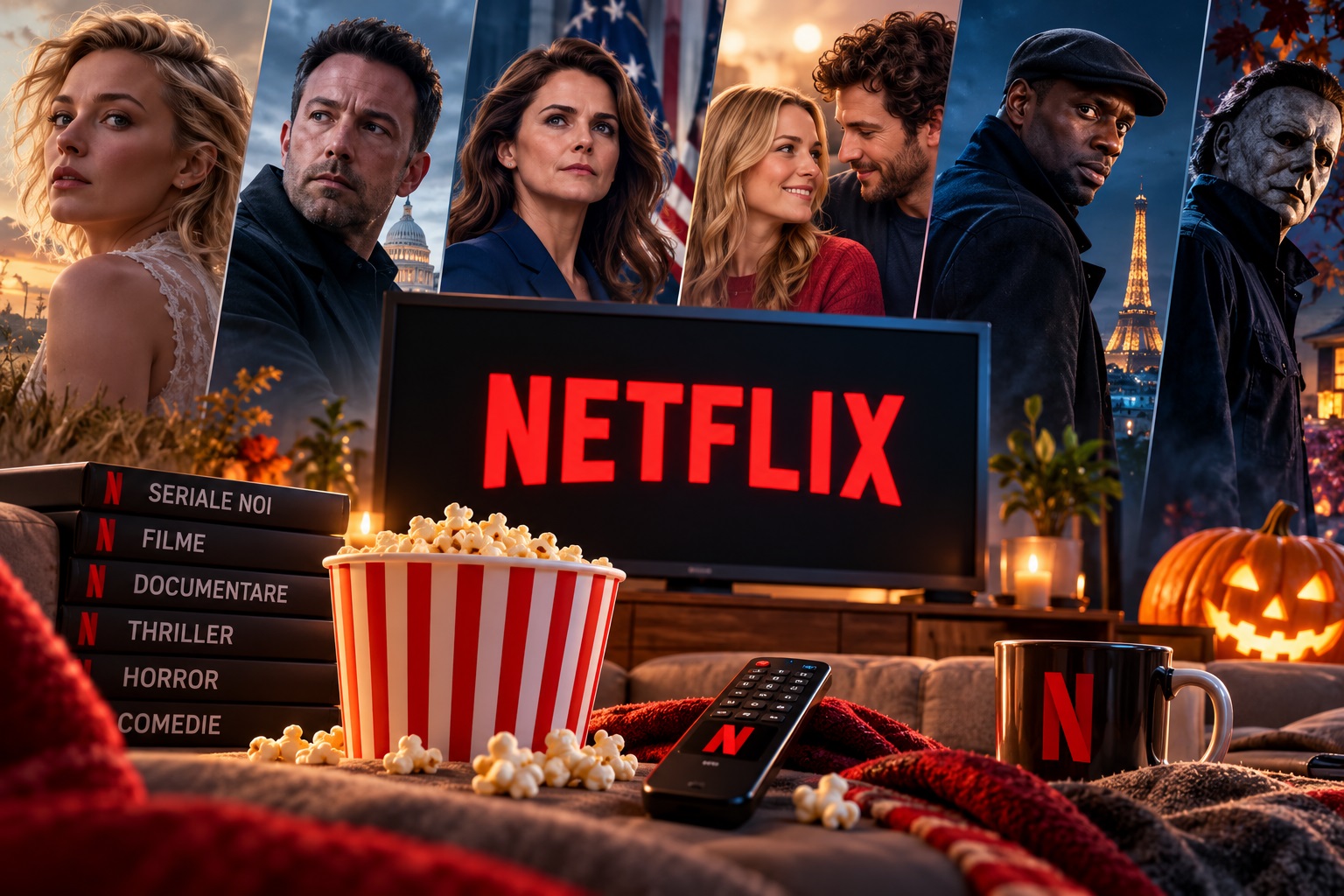 Netflix pregătește un octombrie plin de filme și seriale noi. Ce producții anunță platforma