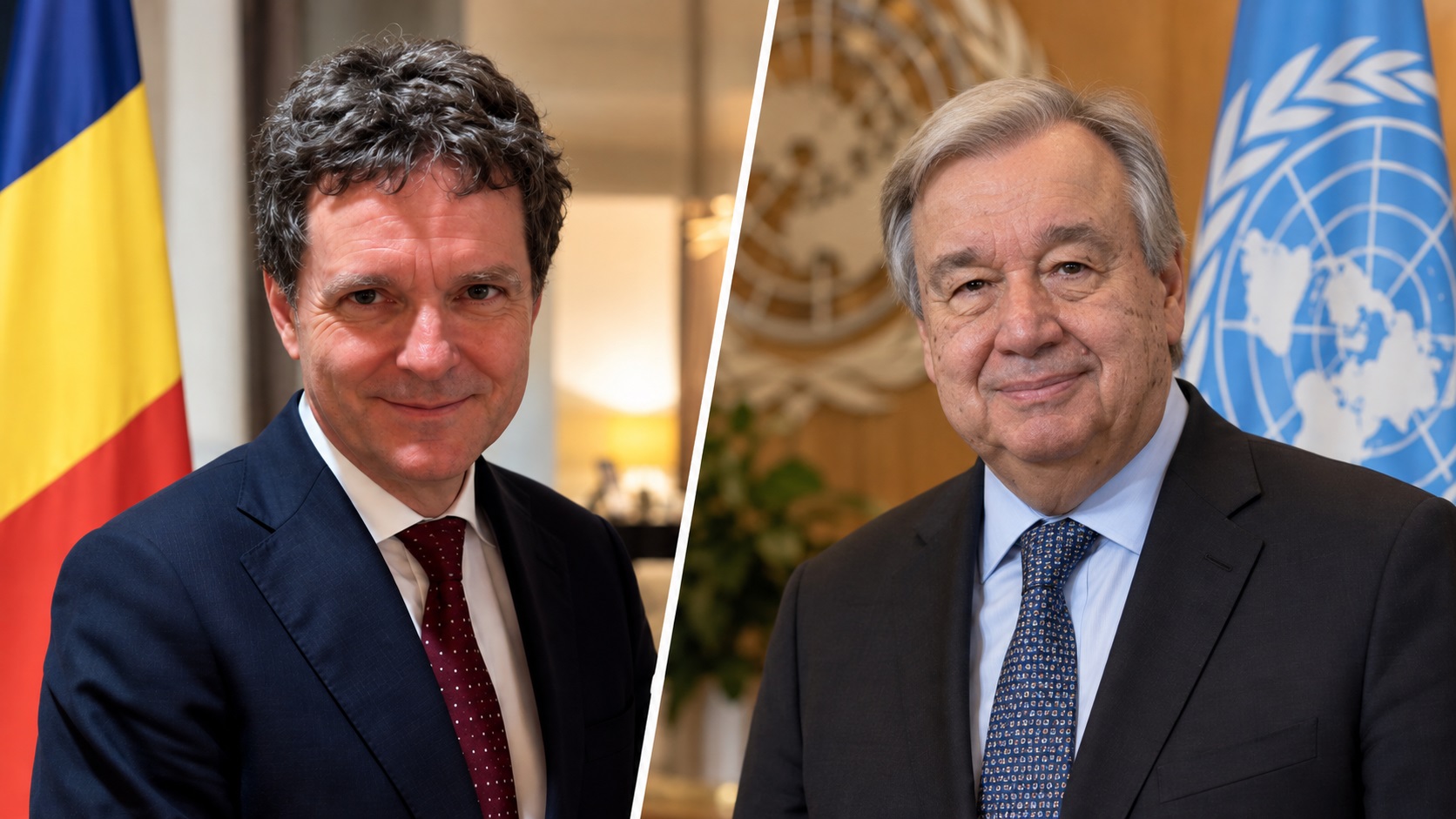 Nicușor Dan s-a întâlnit cu António Guterres la ONU. Ce i-a transmis șeful statului