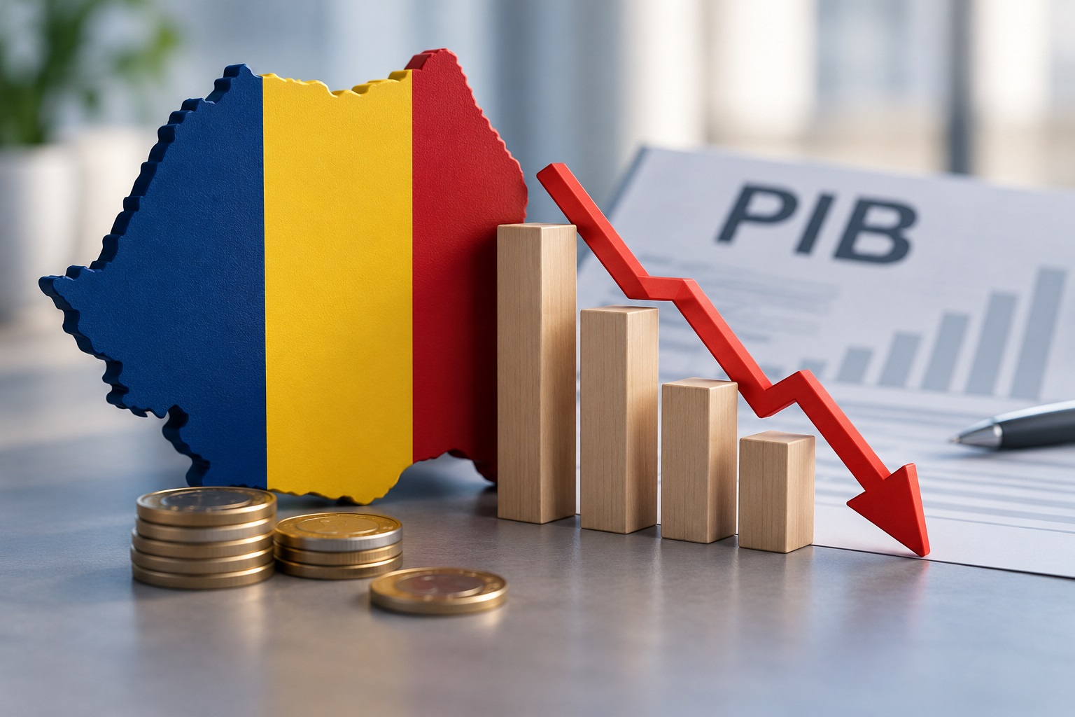 PIB-ul României a scăzut în trimestrul II. Consumul gospodăriilor a avut cea mai mare contribuție negativă