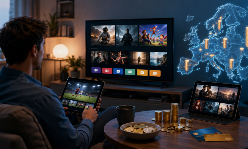 Câți europeni plătesc pentru Netflix și alte platforme de streaming. Diferențe uriașe între țările UE