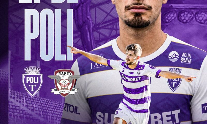 Poli Timișoara - Rapid, meciul zilei din Cupa României, ora 20.30. Reîntâlnire după cinci ani