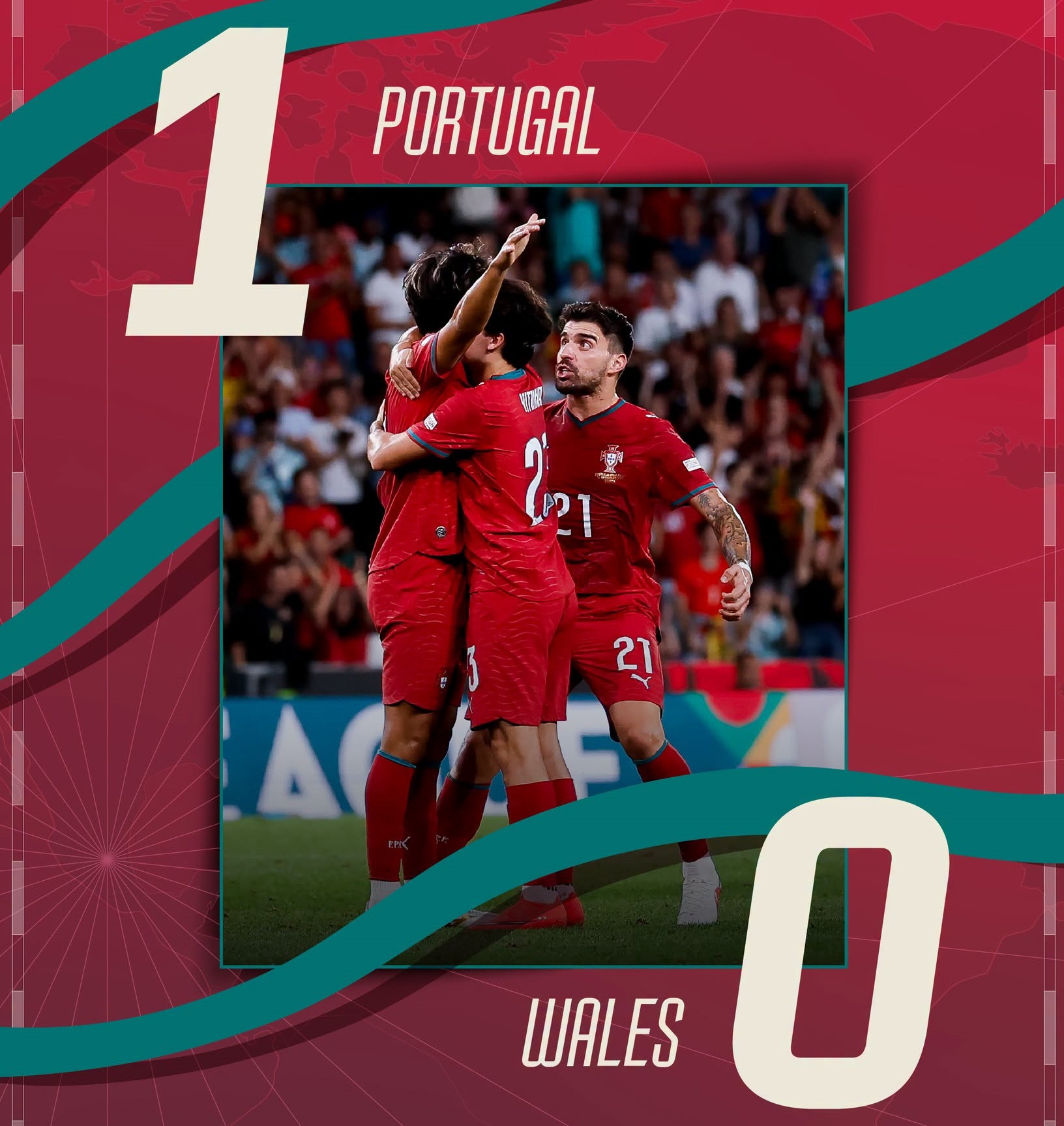 Portugalia - Țara Galilor, 1-0. Celelalte rezultate din Liga Națiunilor