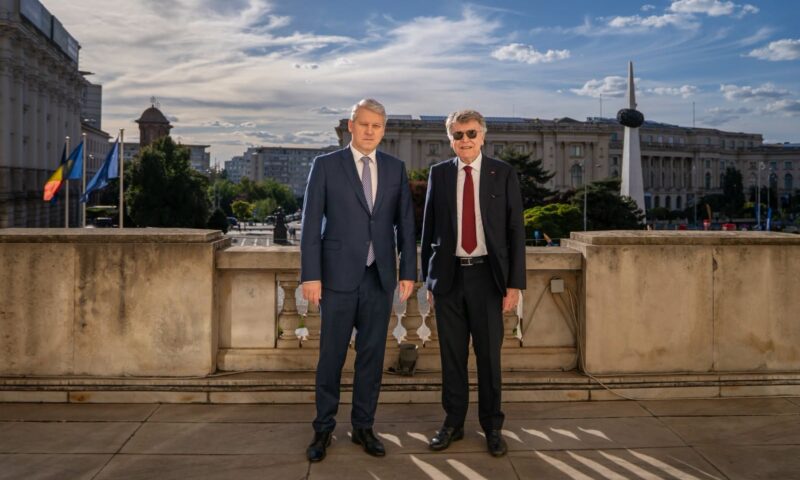 Cătălin Predoiu s-a întâlnit cu Thierry de Montbrial la București. Ce teme au discutat