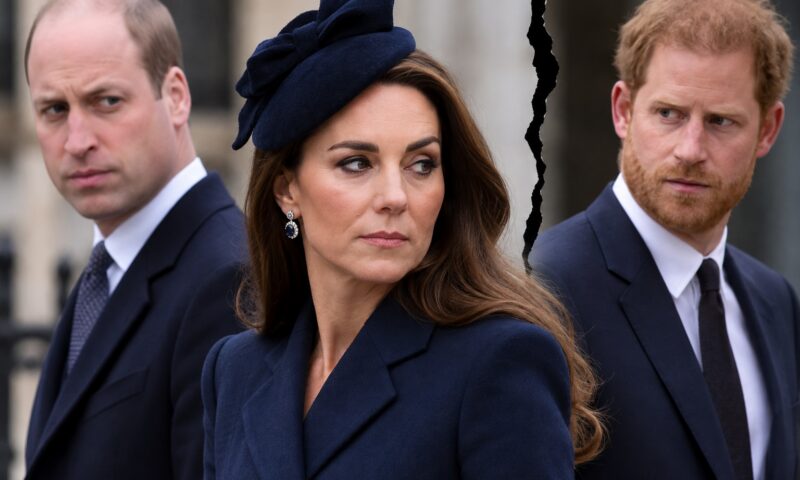 Kate îi lasă pe William și Harry să-și rezolve singuri războiul. Prințesa nu joacă rolul de împăciuitoare