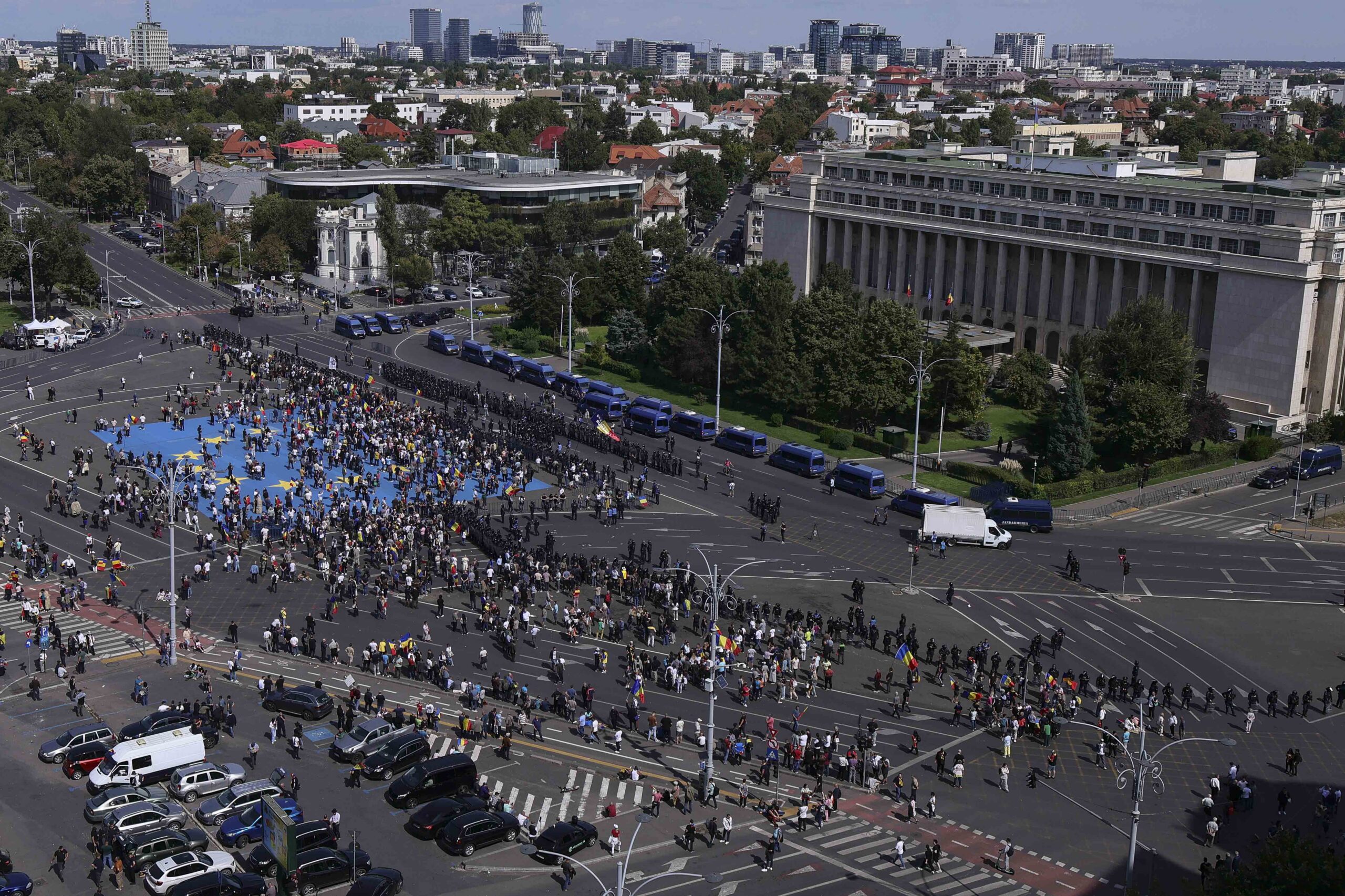 Protest Piața Victoriei
