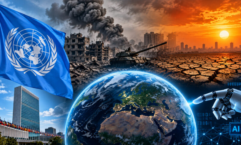 Antonio Guterres, discurs la ONU despre marile crize ale lumii. Războaiele, clima și inteligența artificială schimbă echilibrul global