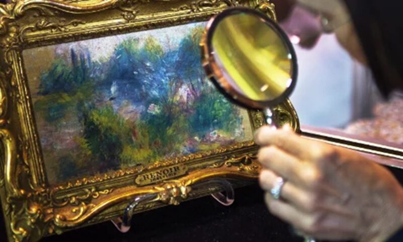 Jaf la Muzeul Renoir din Franța: hoții au tăiat tablourile și au fugit cu patru opere de artă