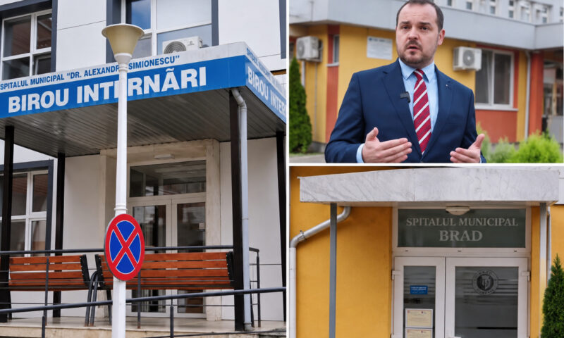 Alexandru Rogobete, apel pentru salvarea Spitalului Municipal Brad. Critici la adresa Guvernului