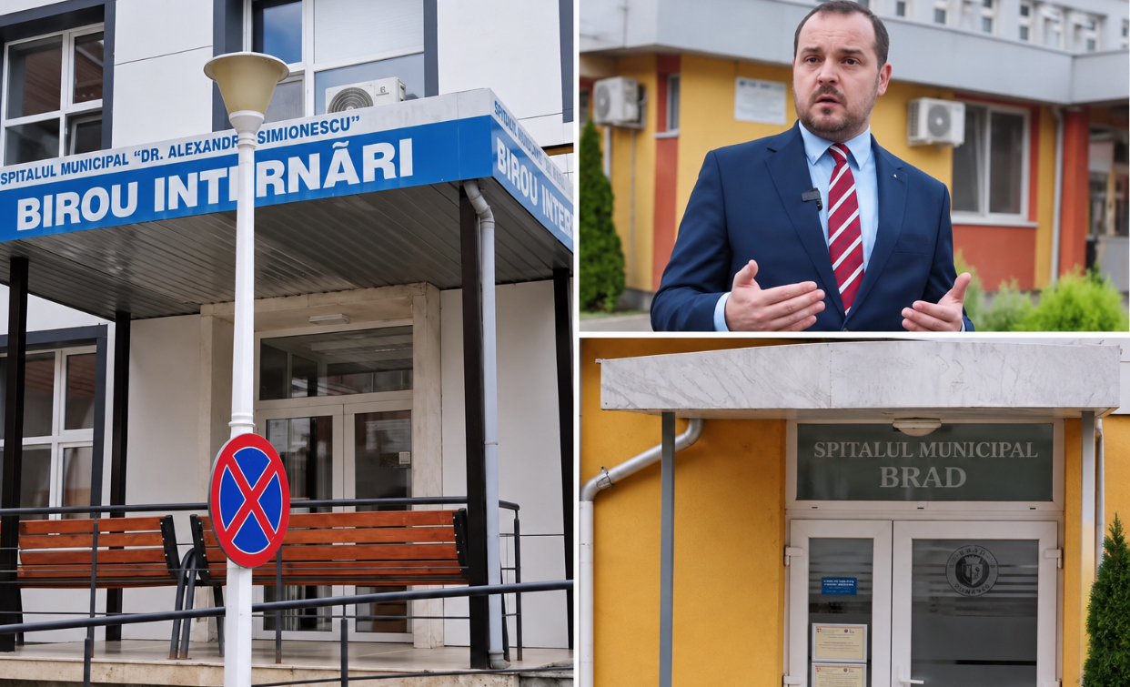 Alexandru Rogobete, apel pentru salvarea Spitalului Municipal Brad. Critici la adresa Guvernului