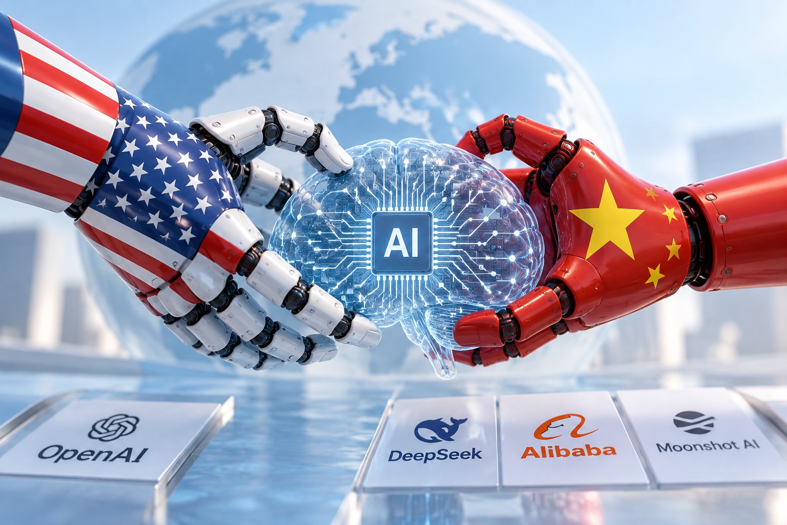 SUA acuză firme chineze că au copiat tehnologie AI americană. DeepSeek și Alibaba, printre companiile vizate