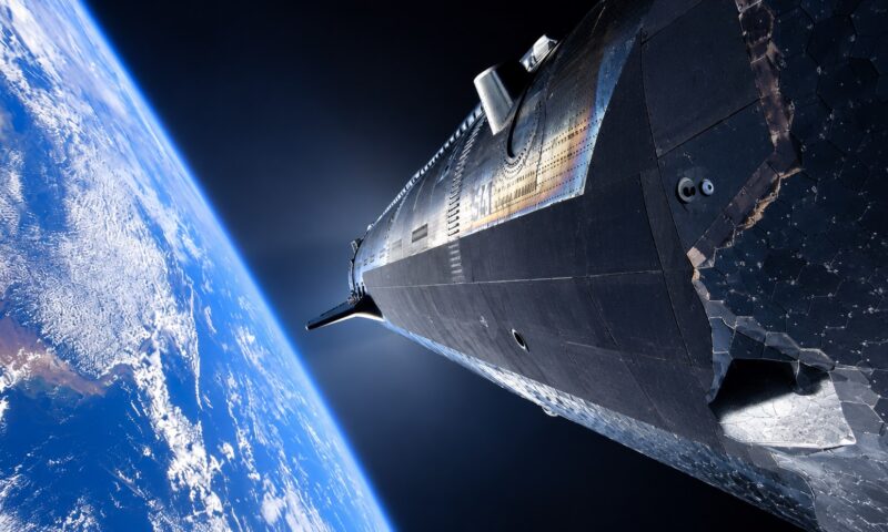 SpaceX atinge un nou obiectiv cu Starship. Nava lansează 26 de sateliți