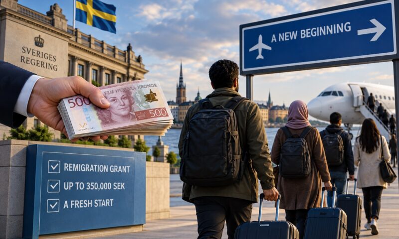 Suedia oferă bani migranților pentru a pleca. Politica de remigrare, în centrul alegerilor