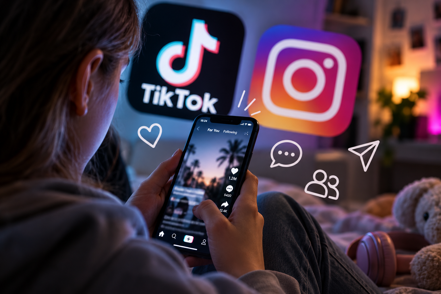 Copiii ar putea avea acces restricționat la TikTok și Instagram. Noua lege pregătită de UE