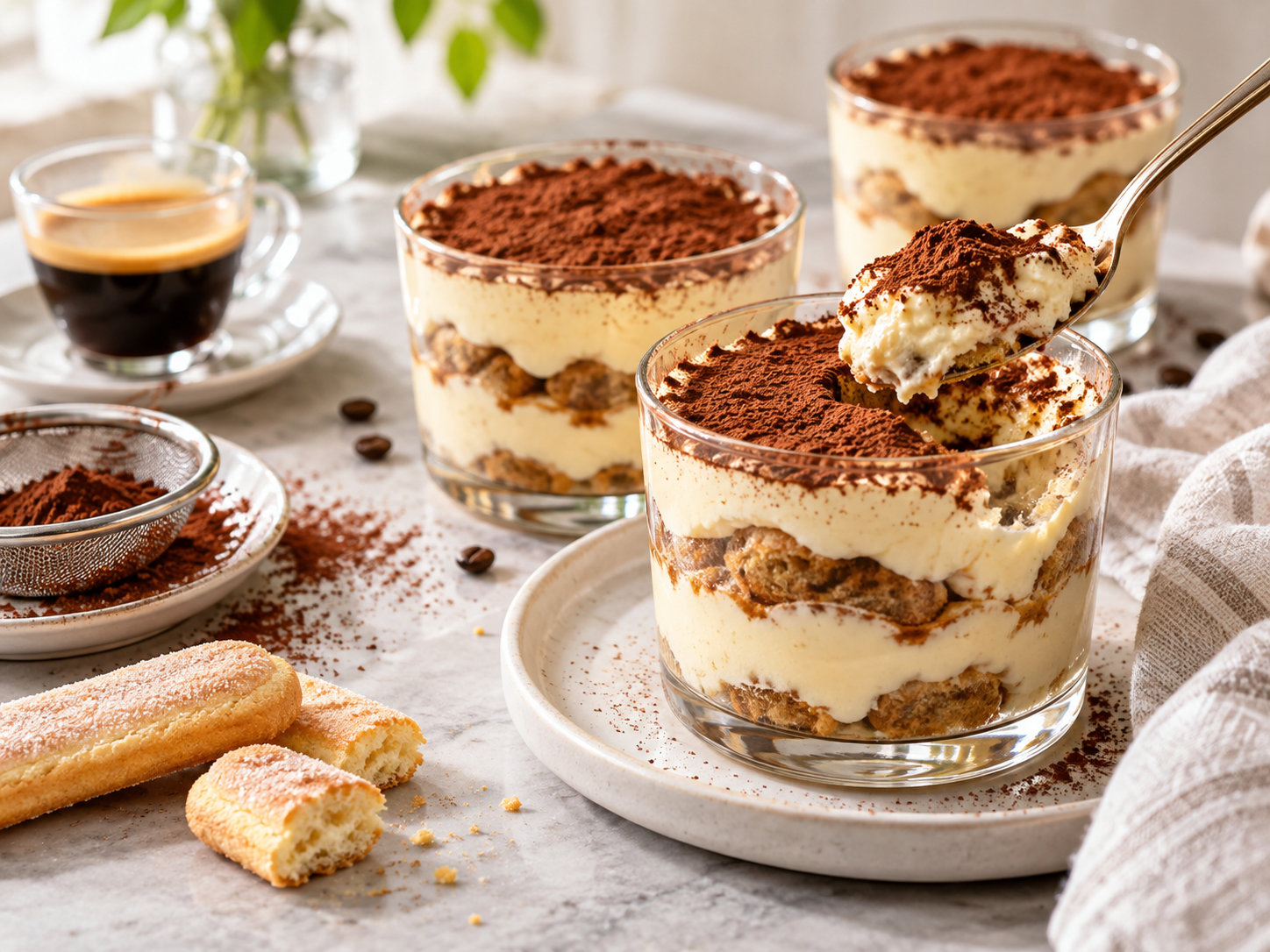Tiramisu la pahar