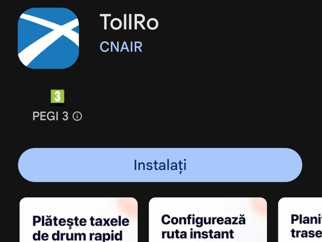 Șoferii pot descărca TollRo, aplicația CNAIR pentru plata taxei de drum. Cum se folosește și cine o poate utiliza