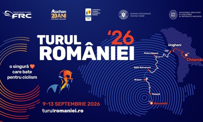 Turul României 2026, start istoric la Chişinău. 21 de echipe din 14 ţări participă în cel mai important eveniment ciclist al ţării