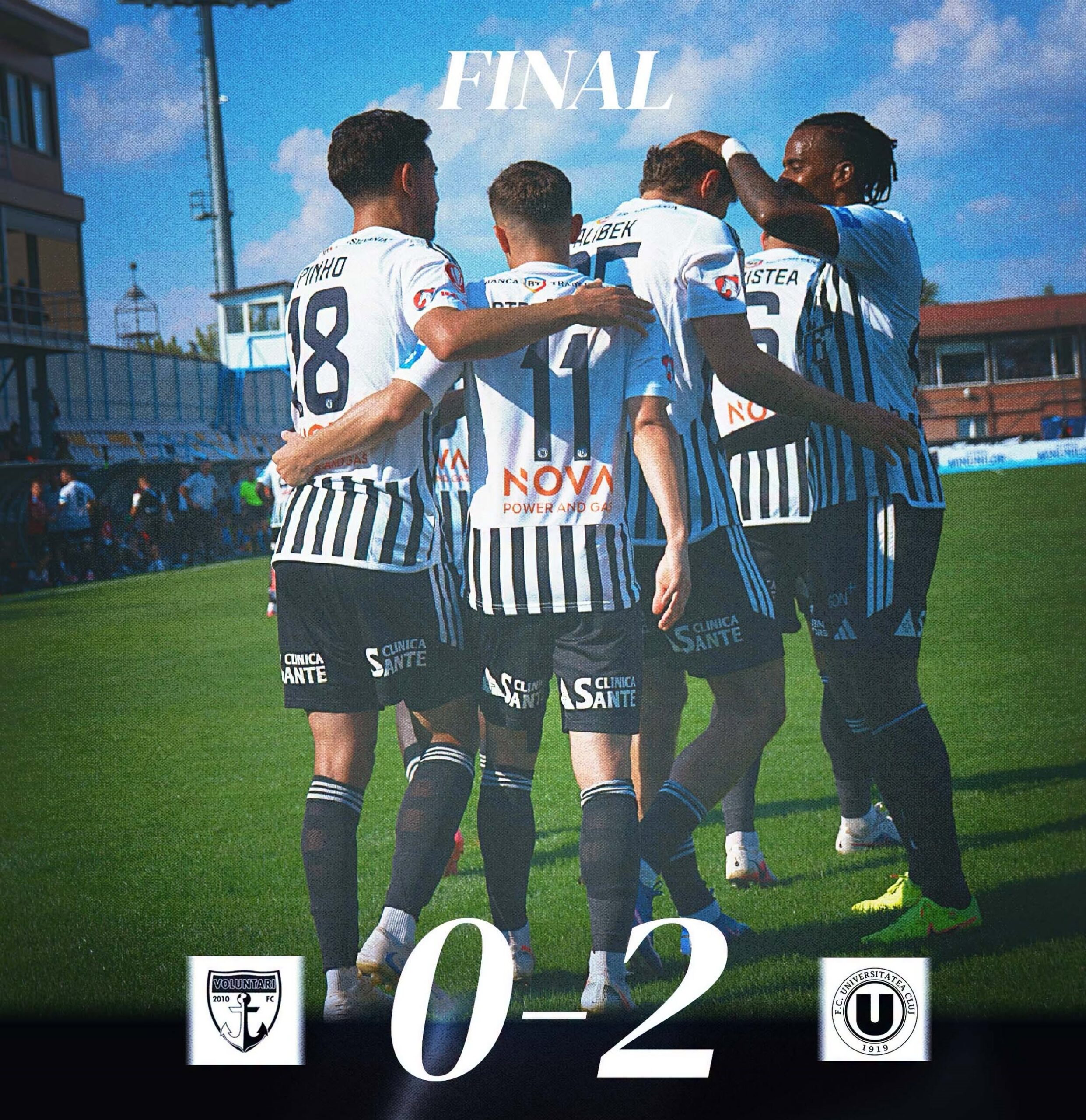 U Cluj FC Voluntari