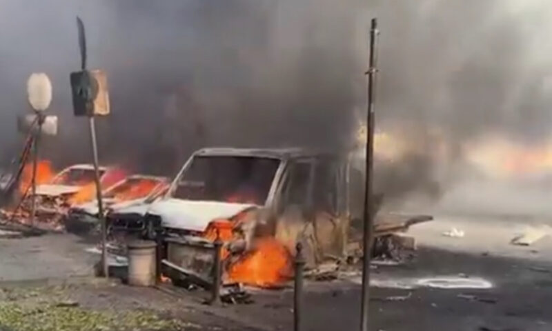 Trupele lui Putin, atac masiv asupra unui centru comercial din Ucraina. Cel puțin patru morți și 60 de răniți