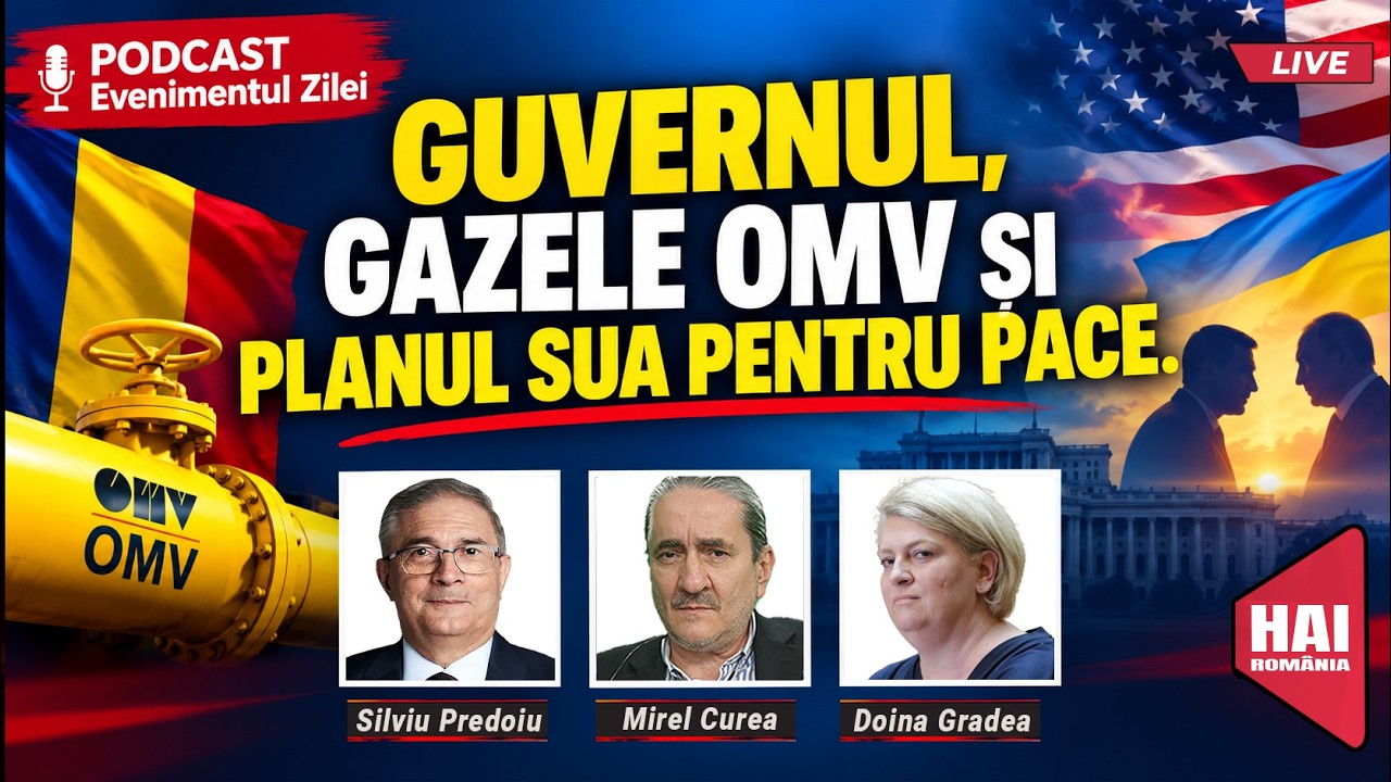 Guvernul, gazele OMV și planul SUA pentru pace