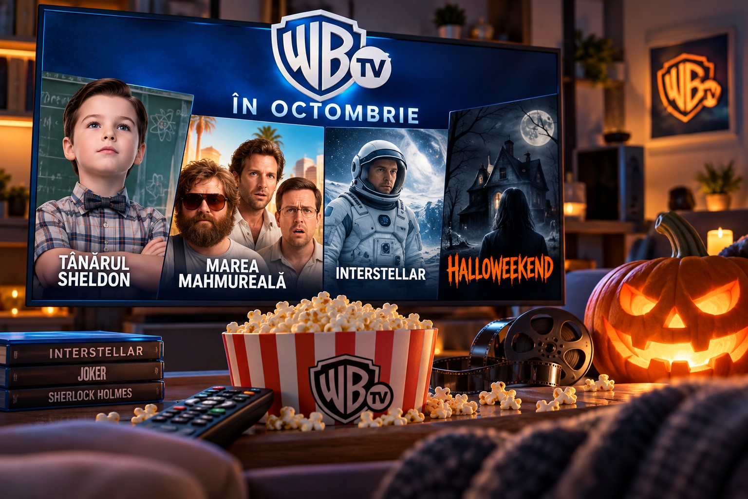 Warner TV pregătește un octombrie cu seriale și filme. „Tânărul Sheldon” și Halloweekend, printre premiere
