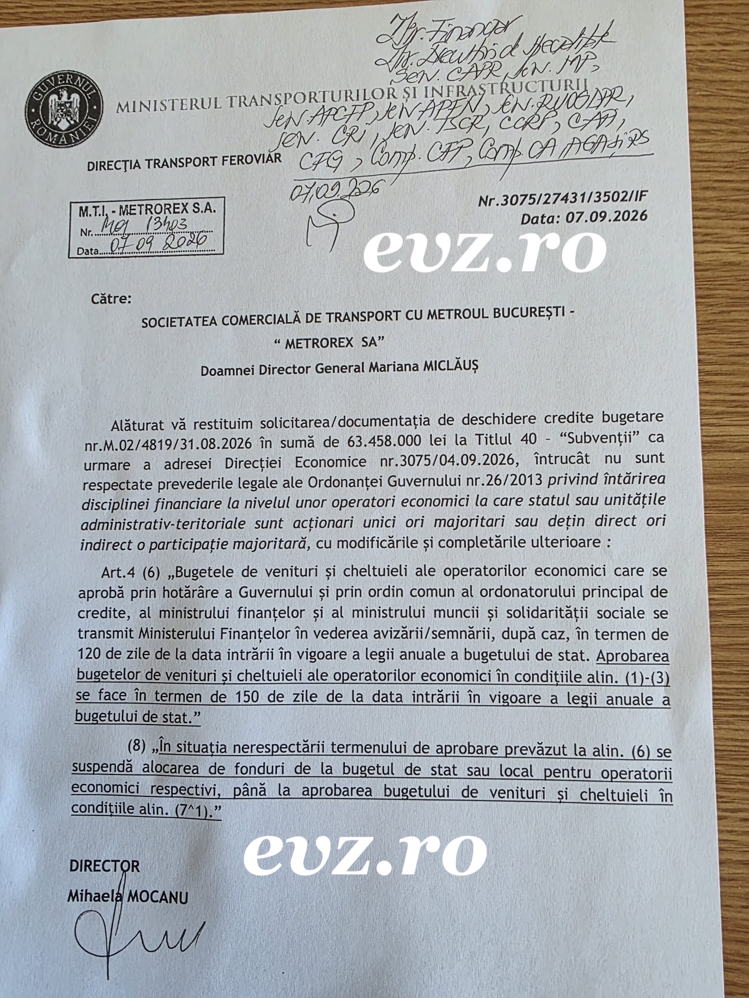 Alertă maximă la Metrorex. Ministerul Transporturilor a blocat subvenția. Peste 5.000 de angajați riscă să rămână fără salarii