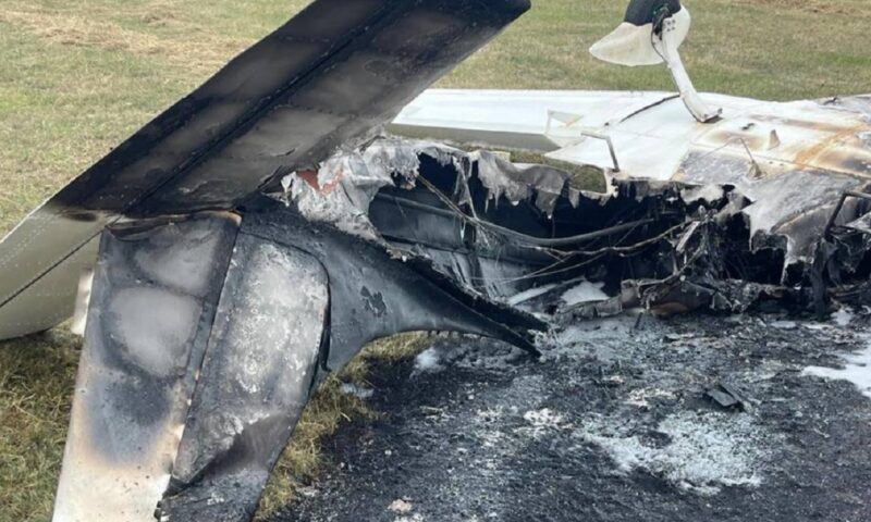 Avion ultraușor prăbușit la Iași. Pilotul a supraviețuit
