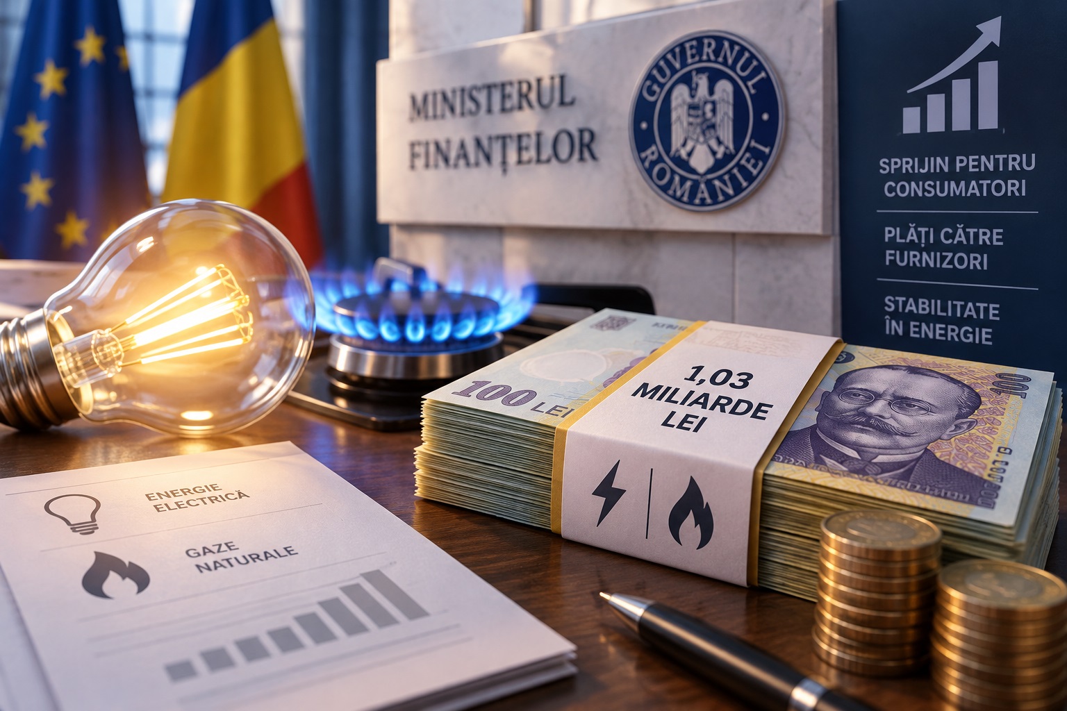 Bani pentru facturile la energie. Ministerul Finanțelor alocă peste 1 miliard de lei