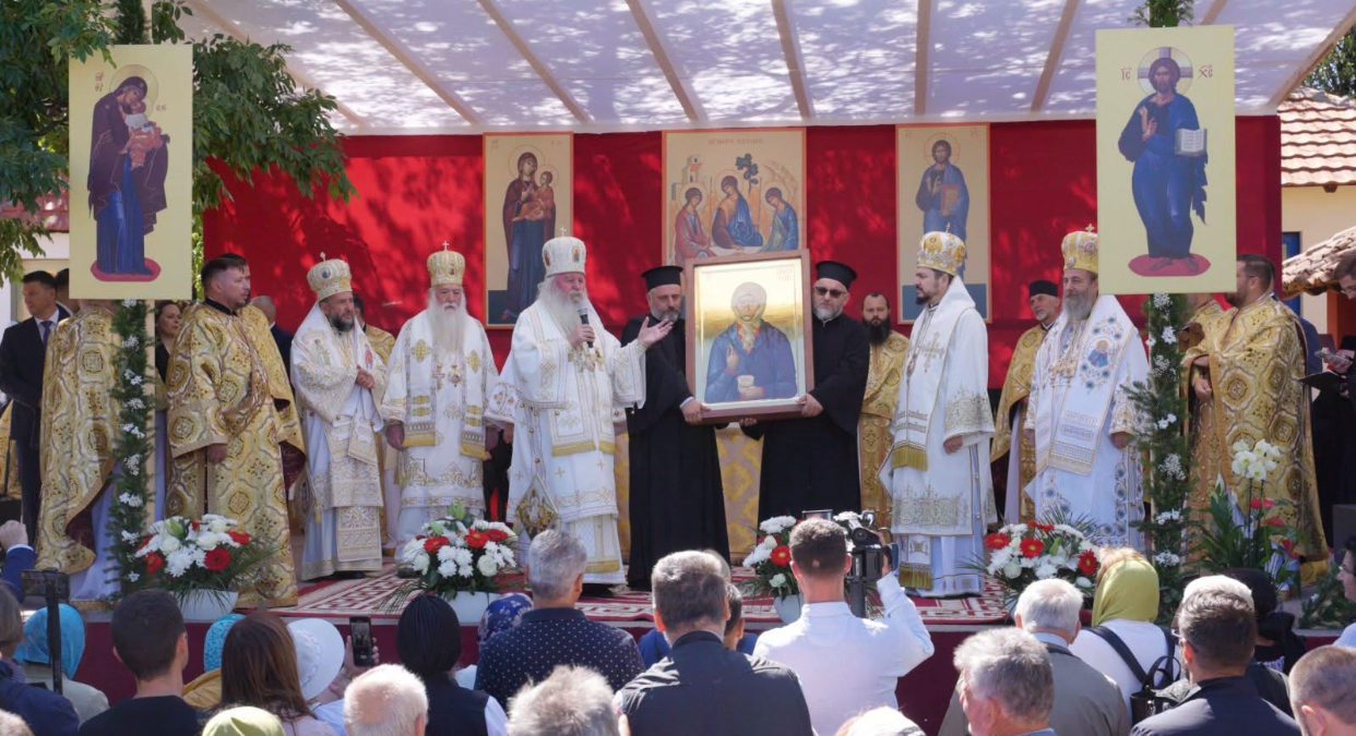 Sfânta Magdalena de la Mălainița, cinstită în Serbia. Patriarhul Daniel și Nicușor Dan, mesaje pentru românii din Valea Timocului