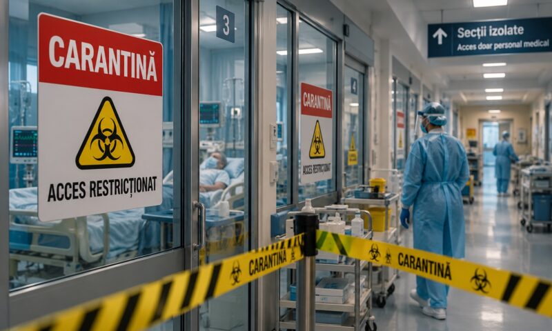 Focar de scabie în Marea Britanie. Spital, parțial în carantină