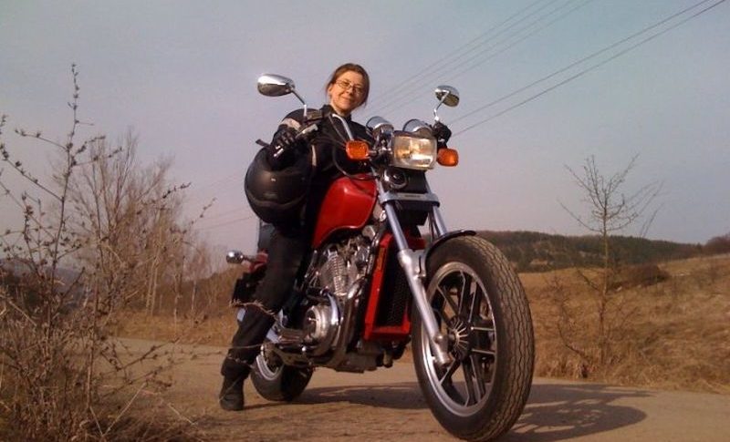 andrea chiș pe motor, în 2013-2014