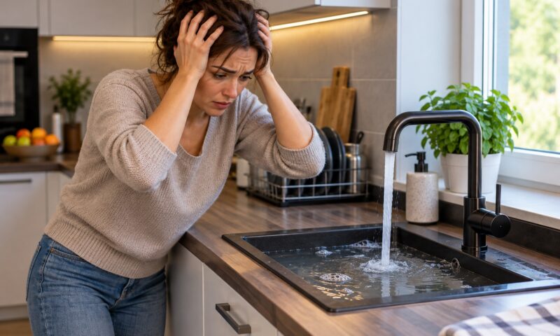 Chiuveta se înfundă chiar dacă nu arunci resturi în ea. Ce se adună, de fapt, în țevi