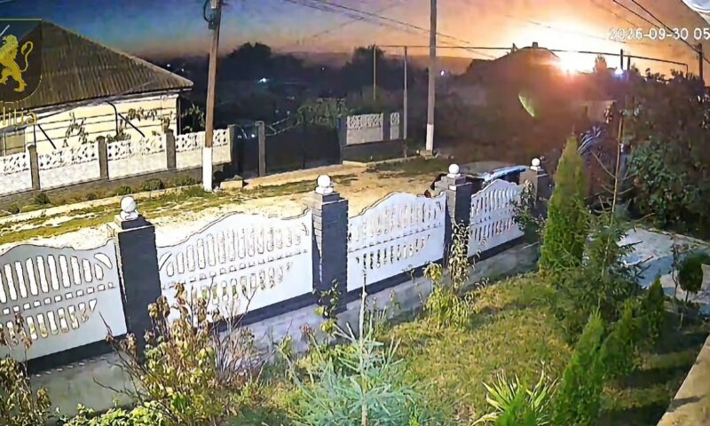 Dronă prăbușită în Republica Moldova. Aparatul a explodat la Hîrbovăț