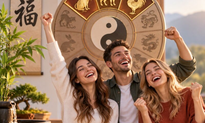 Trei zodii chinezești au parte de fericire pe 8 septembrie. Previziunile anunță vești bune