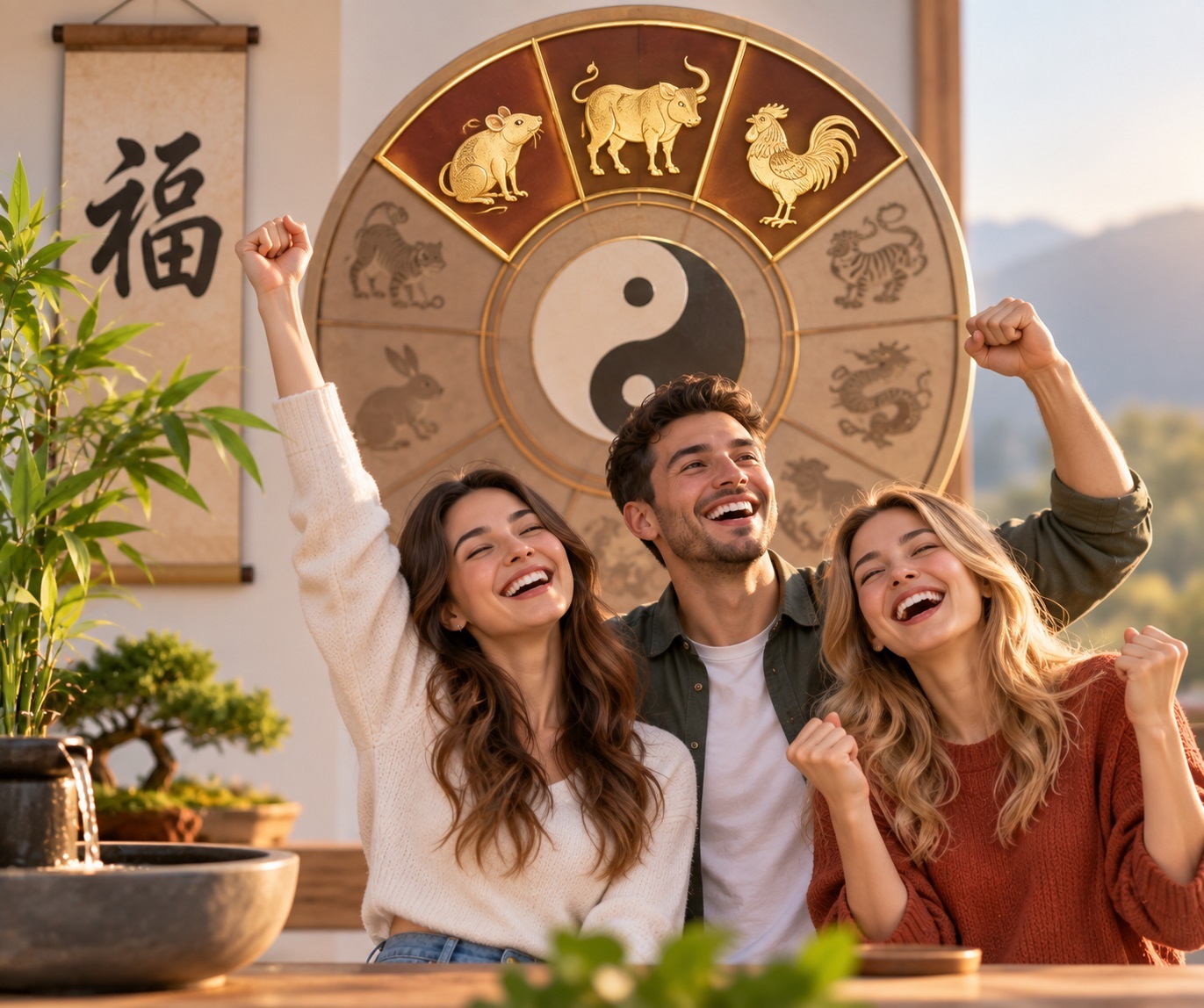 Trei zodii chinezești au parte de fericire pe 8 septembrie. Previziunile anunță vești bune