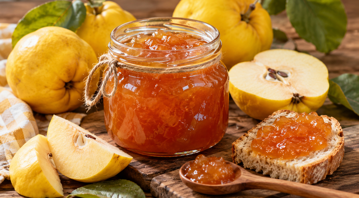 Cum se prepară gemul de gutui ca pe vremuri. Rețeta simplă, cu doar câteva ingrediente