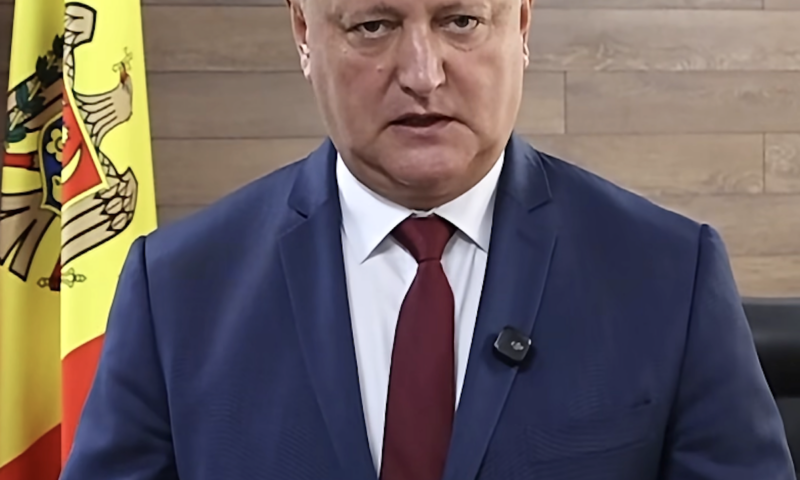 Dosarul „Punga neagră”. O nouă acuzație pentru liderul socialist Igor Dodon