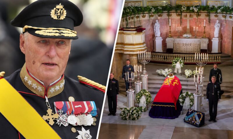 Norvegia își ia rămas-bun de la regele Harald V. Funeraliile reunesc familii regale și lideri internaționali