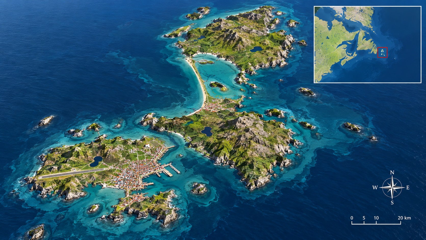 insulele Saint Pierre și Miquelon