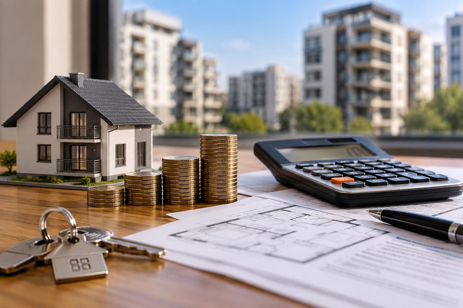 Rata la un credit pentru două camere ajunge la 55% din salariu. În București, ponderea este de 43%