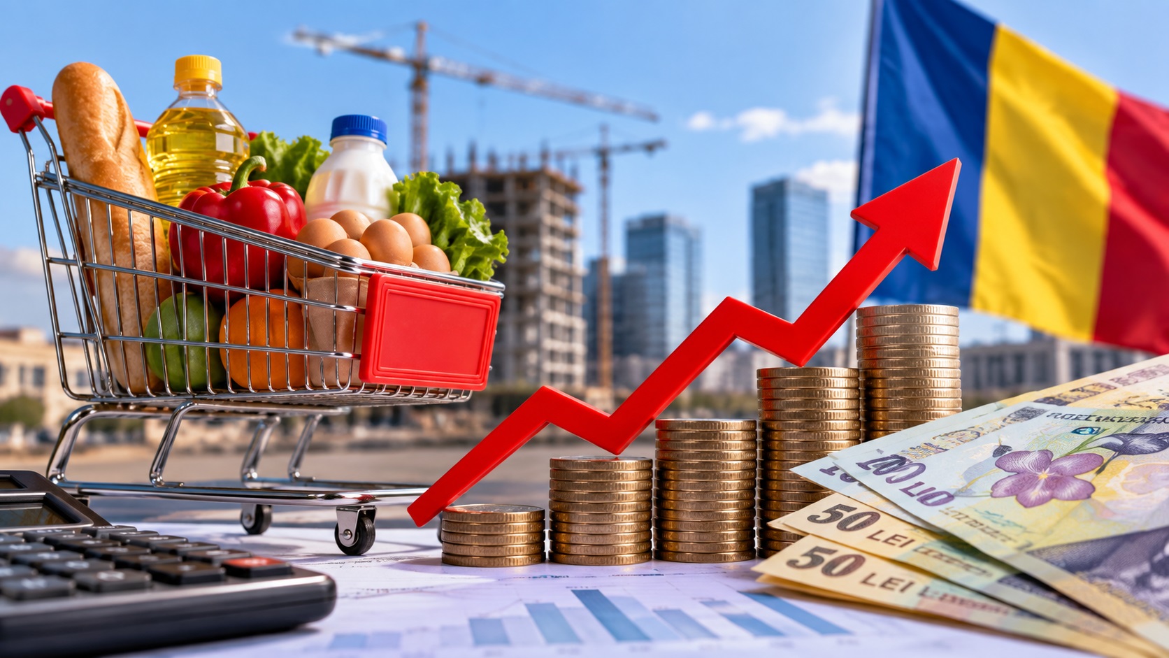Noi estimări INS pentru economie. Prețurile ar urma să crească în toamnă