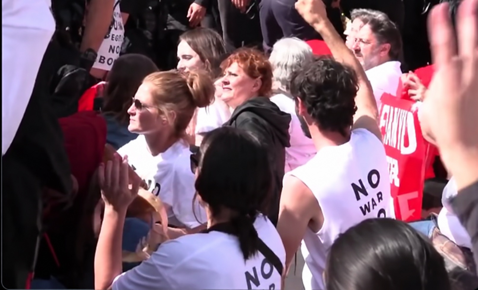 Susan Sarandon, printre manifestanții anti-Israel arestați în fața sediului ONU