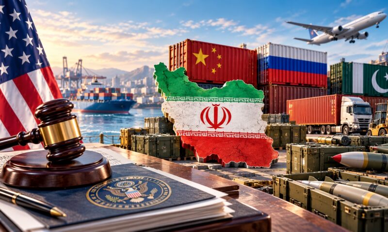 SUA lovește lanțul de aprovizionare cu arme al Iranului. Rusia și China apar pe listă