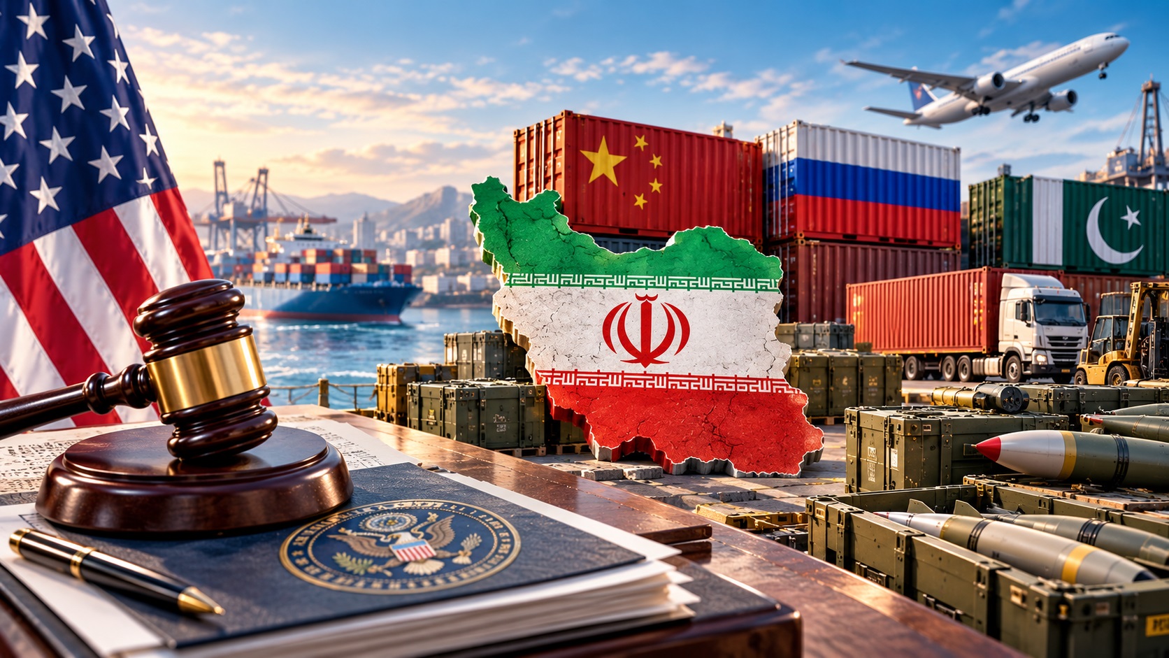SUA lovește lanțul de aprovizionare cu arme al Iranului. Rusia și China apar pe listă