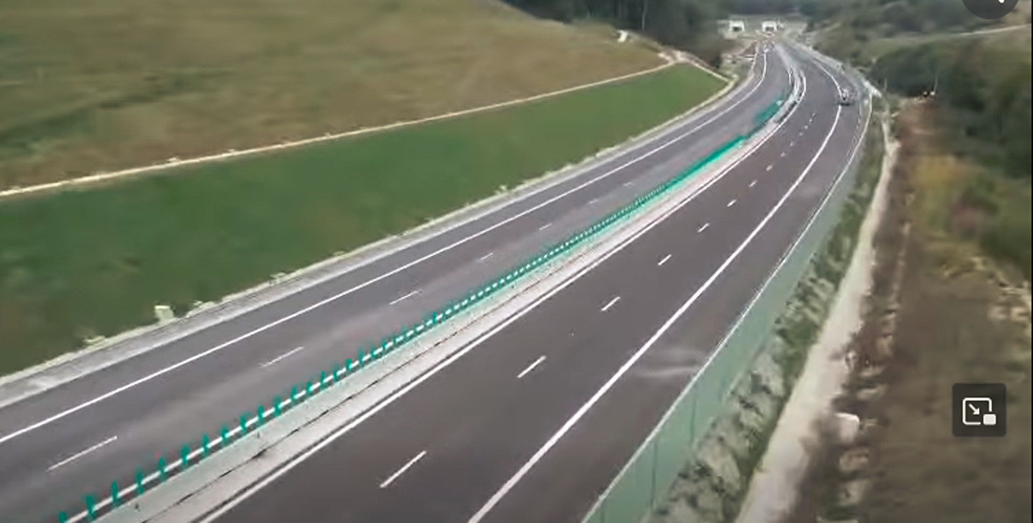 Autostrada Sibiu–Pitești. Imagini spectaculoase cu tronsonul care se deschide în acest an