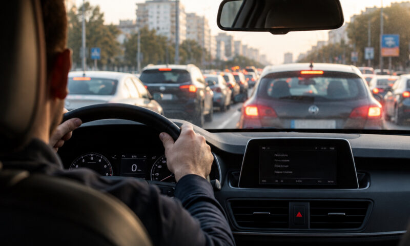 Naveta spre serviciu îi ține pe români aproape o oră pe drum. București-Ilfov, cea mai aglomerată zonă