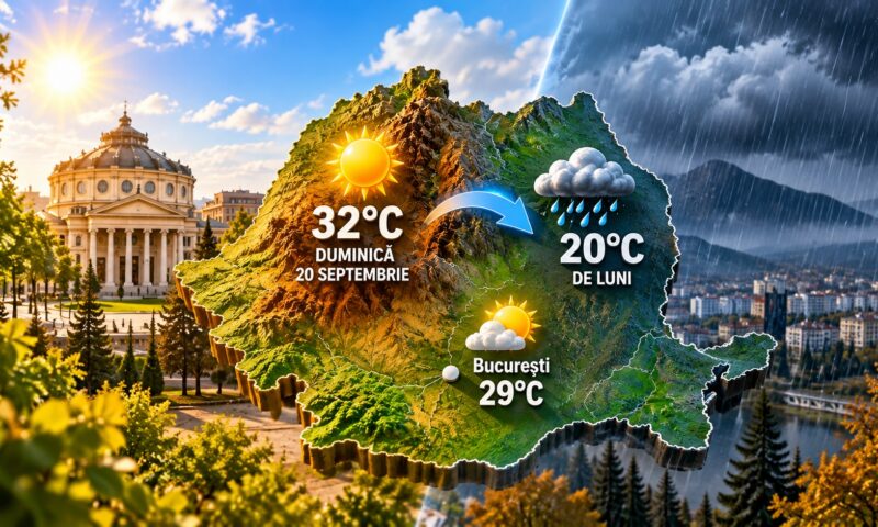 România mai prinde o zi de vară. Ce temperaturi a anunțat ANM