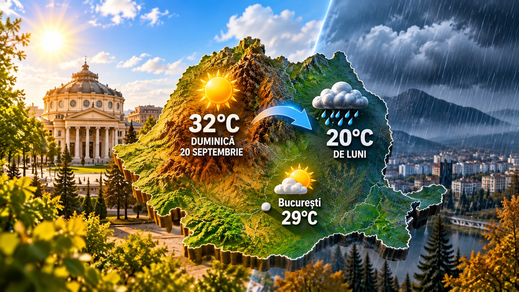 România mai prinde o zi de vară. Ce temperaturi a anunțat ANM