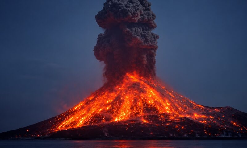 Erupția Anak Krakatau a paralizat traficul aerian. Peste 1.500 de zboruri au fost anulate