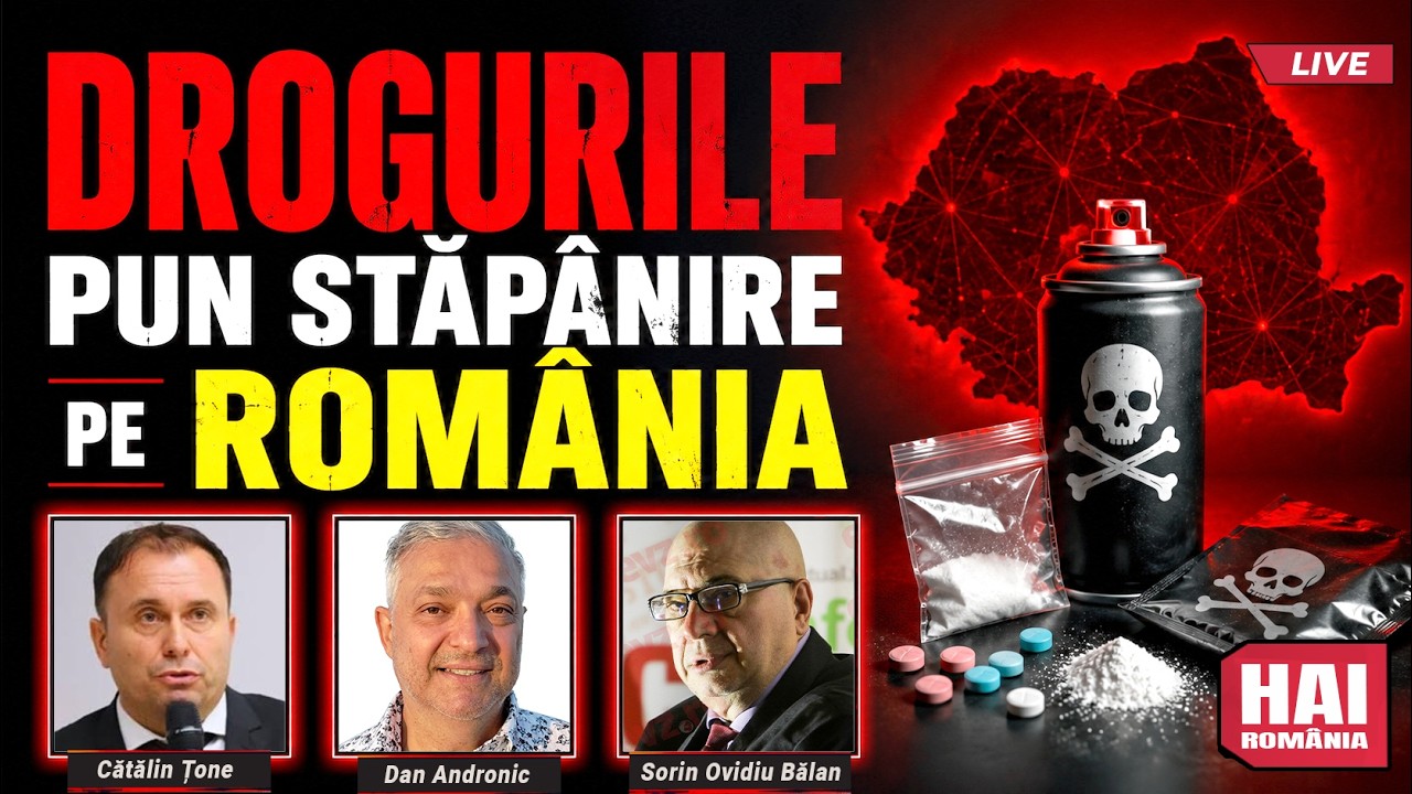 Drogurile pun stăpânire pe România