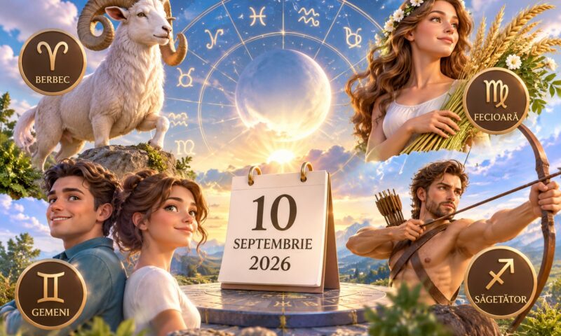 Patru zodii au parte de schimbări pe 10 septembrie. Ce aduce Luna Nouă